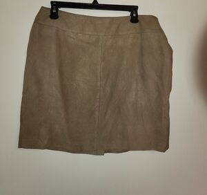 Venezia Jeans Chic Tan Pencil Skirt